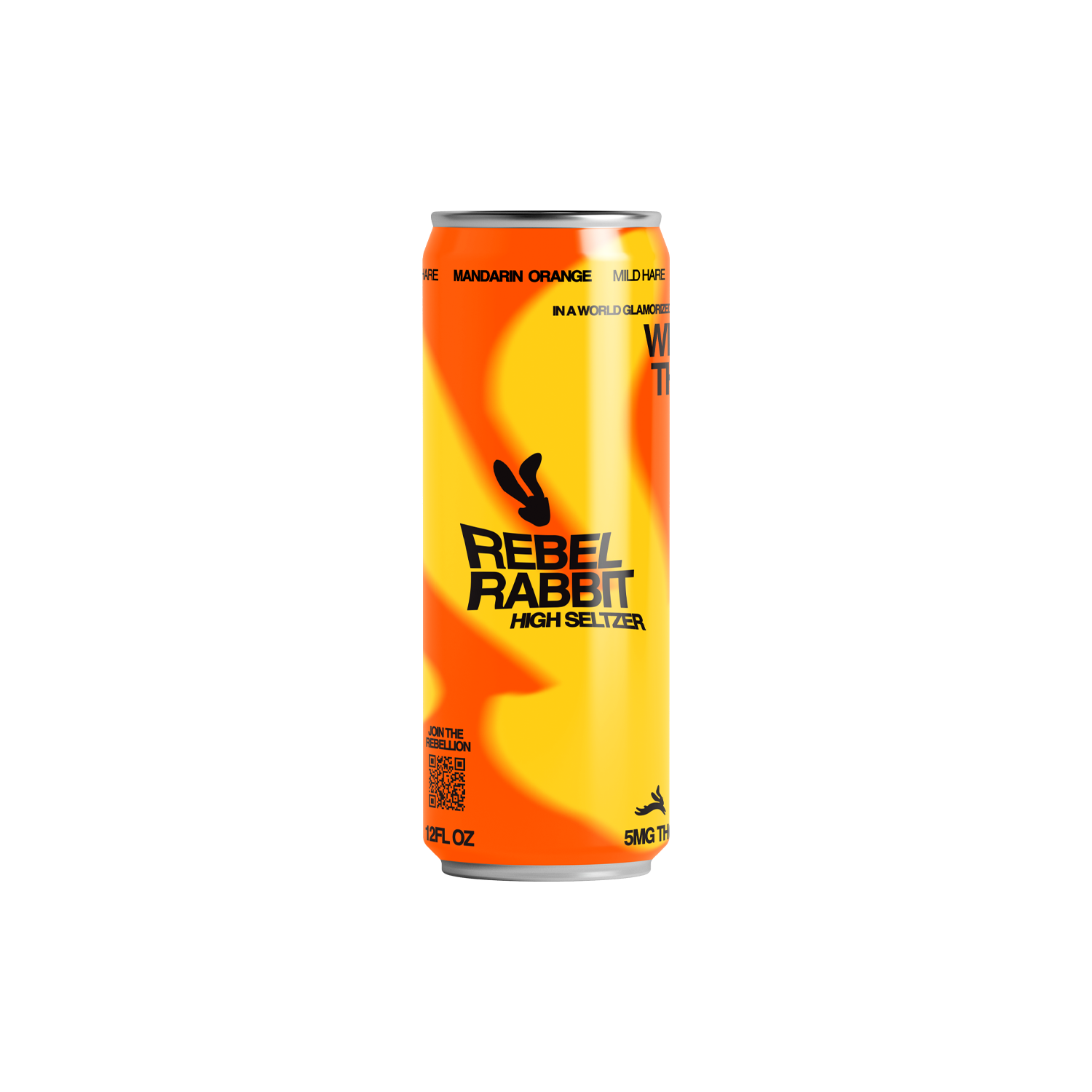 Mandarin Orange Delta-8 Seltzer - Mild Hare - 10mg