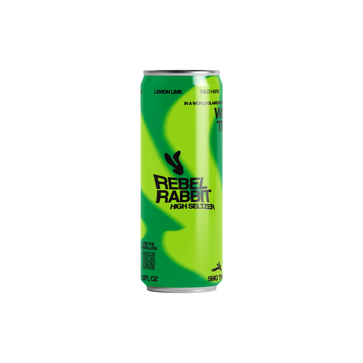 Mild Hare High Seltzer - Lemon Lime – Rebel Rabbit