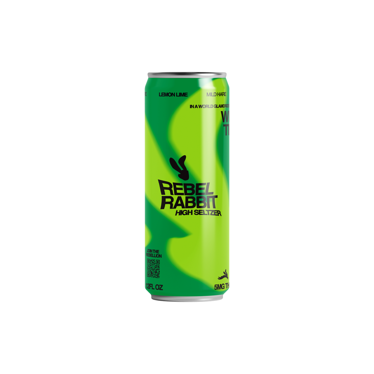 Lime Rabbit Mild Hare High Seltzer - Lemon Lime – Rebel Rabbit