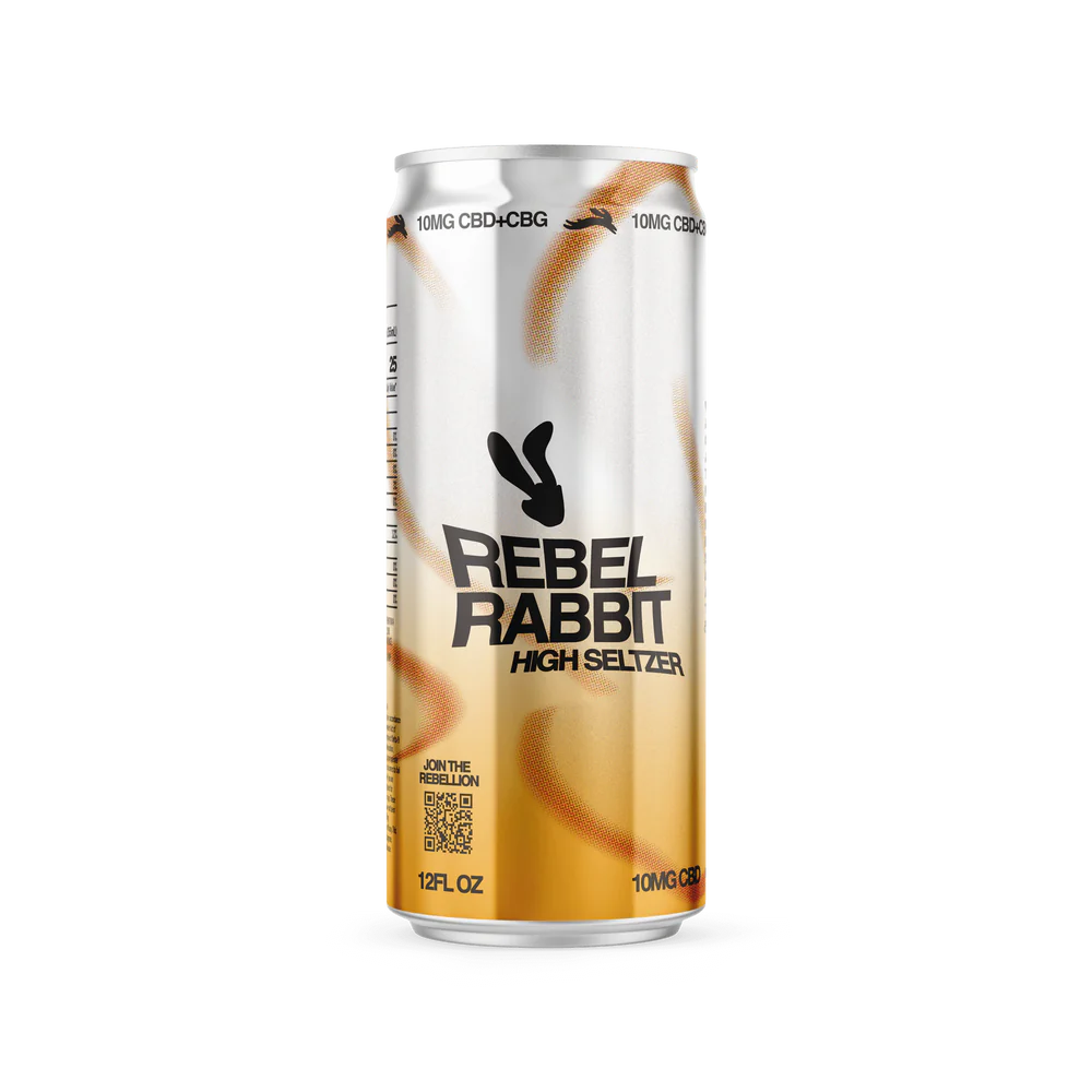 Rebel Rabbit CBD + CBG Seltzer