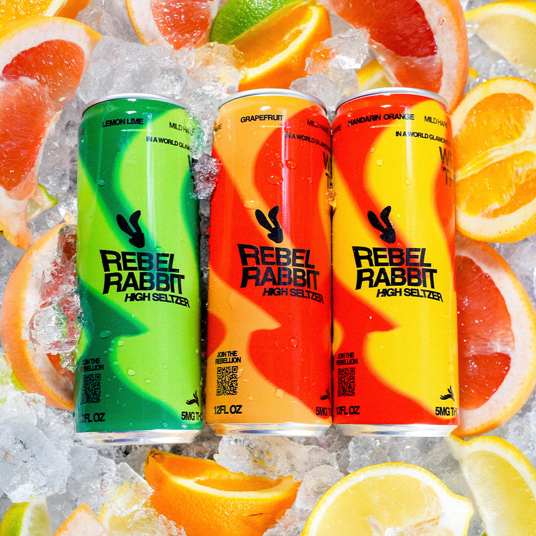 Vodka Rage Rabbit Drink Rebel Rabbit | Infused Seltzers
